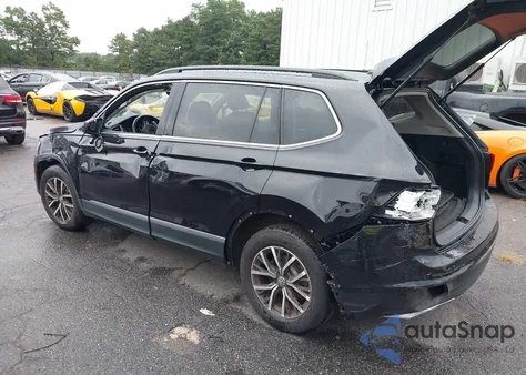 2020 Volkswagen Tiguan 2.0T Se/2.0T Se R-Line Black/2.0T Sel из США, поврежденный, VIN 3VV2B7AX9LM158850